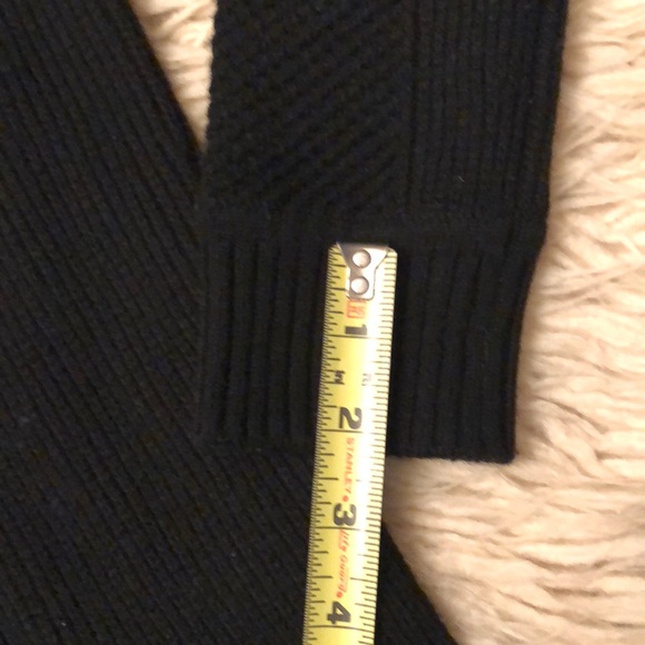 Worn 1x-ATHLETA Wool & Cashmere Sweater-Black-S-Includes FREE Athleta Tote - Picture 11 of 16